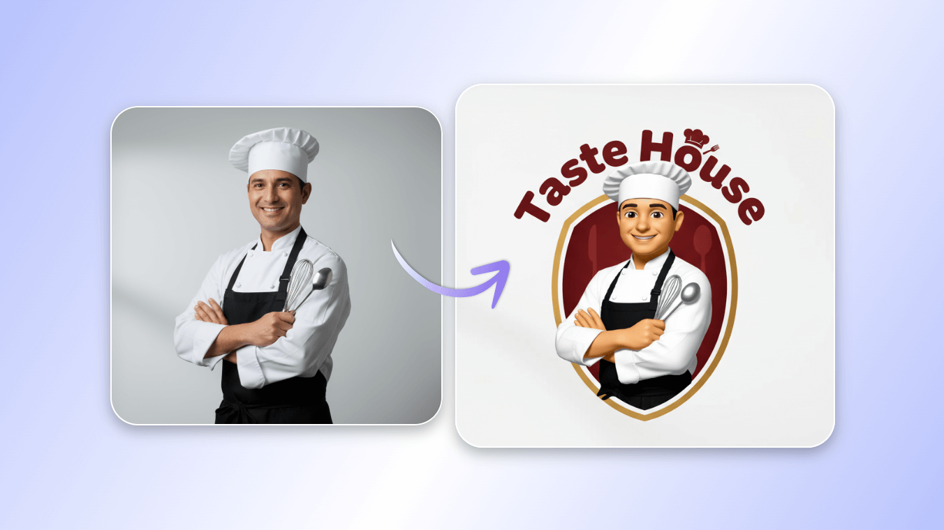 Clipfly free image to emoji converter for brand logo design