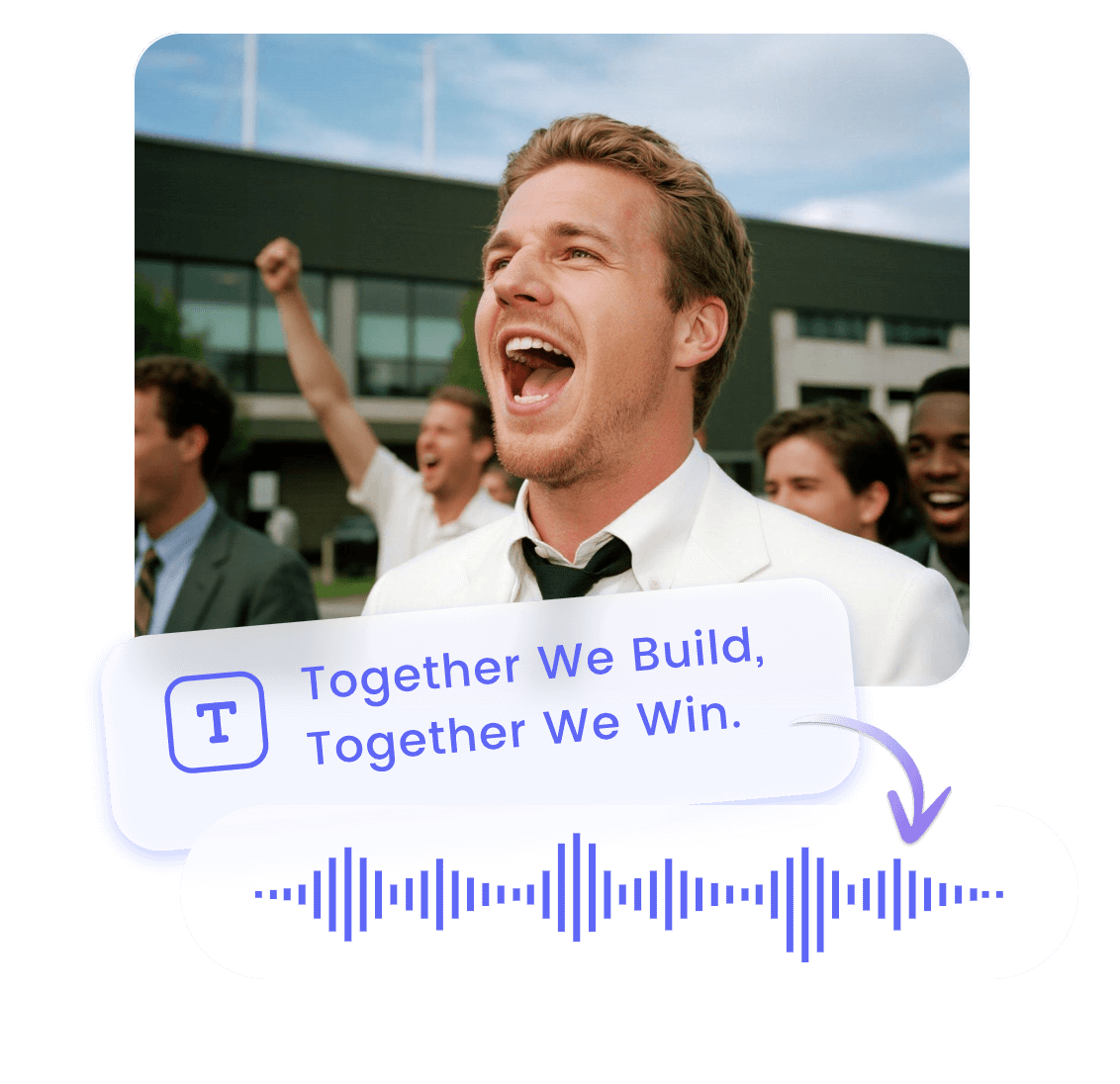 Convert ai chants to audio