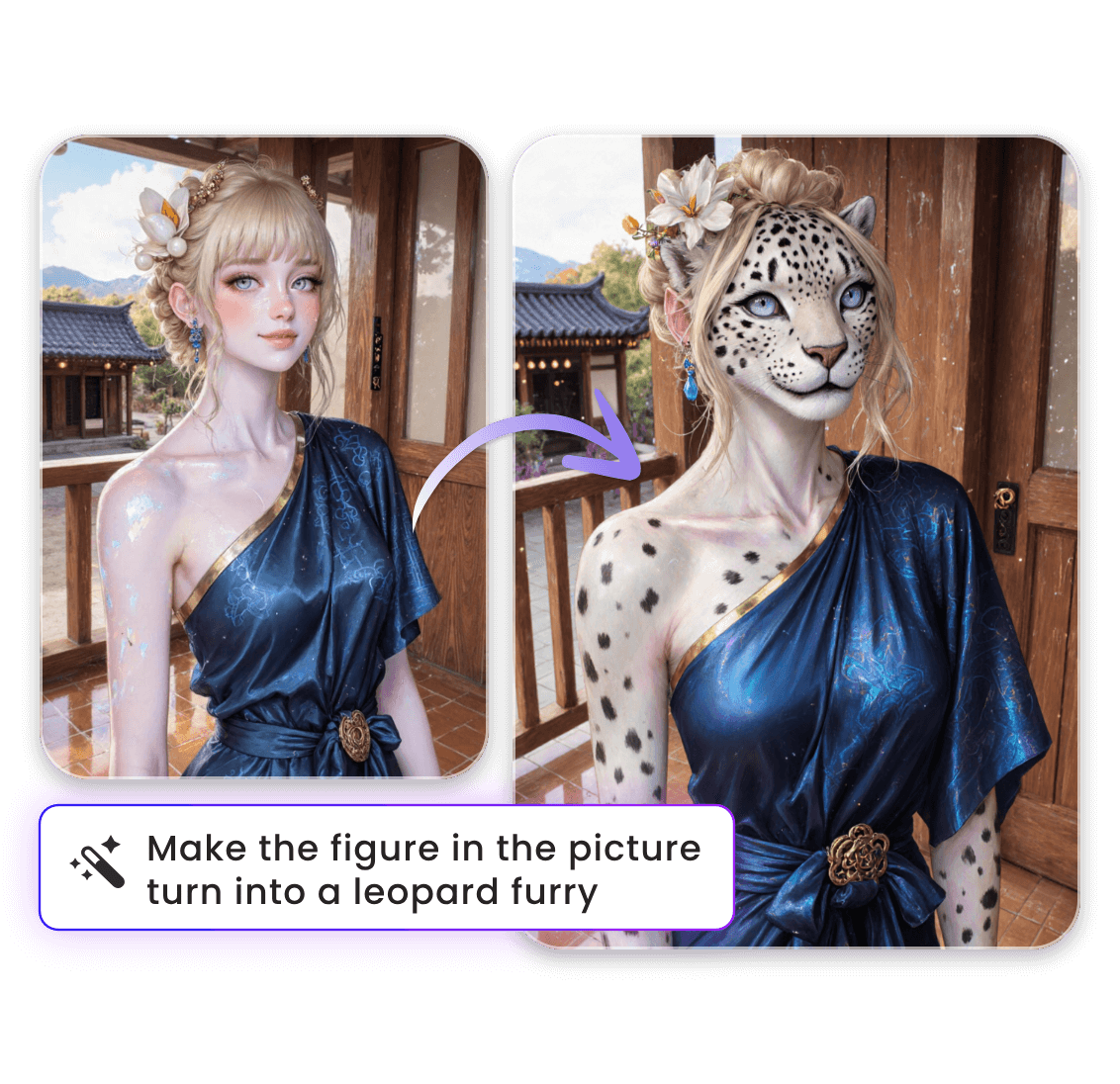 Convert any photo into ai furry art pictures