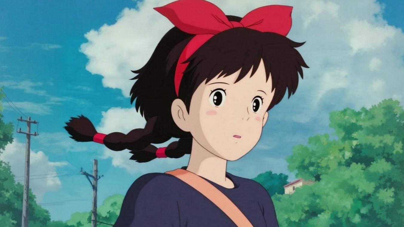 Create AI anime in Ghibli style featuring a girl