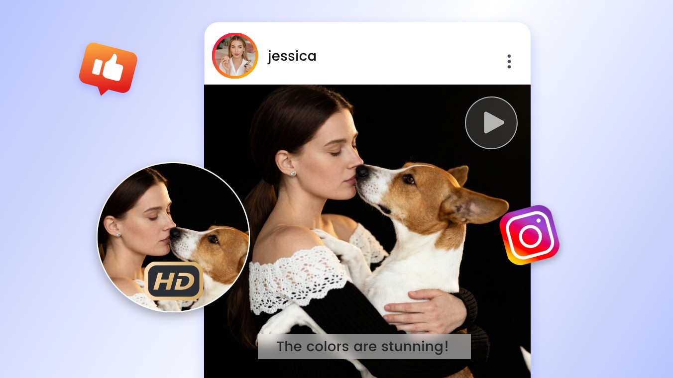 Create HD and realistic kissing videos for social media