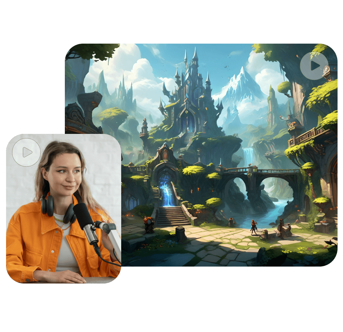 Create commentary video by ai talking avatar
