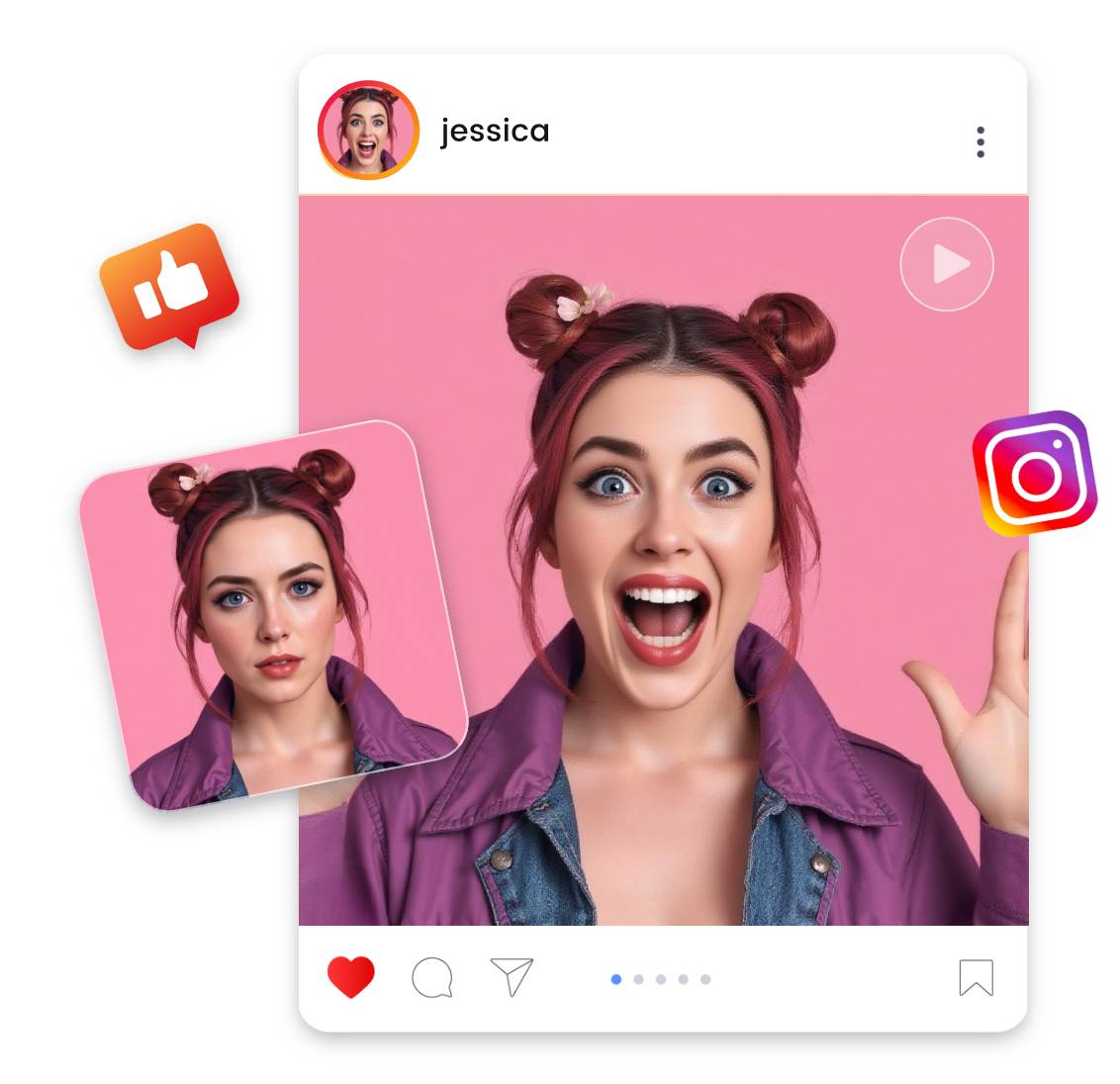 créer une influenceuse virtuelle IA pour avoir un compte Instagram IA