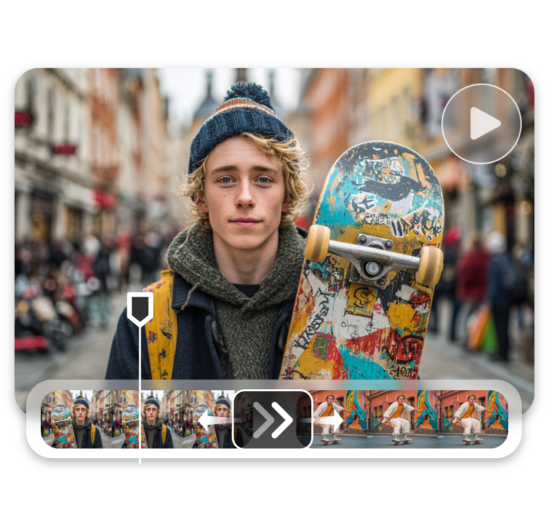 Dynamic effects and smooth transitions
