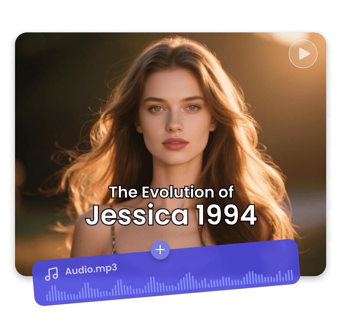 Edit your AI age transformation video to publish level