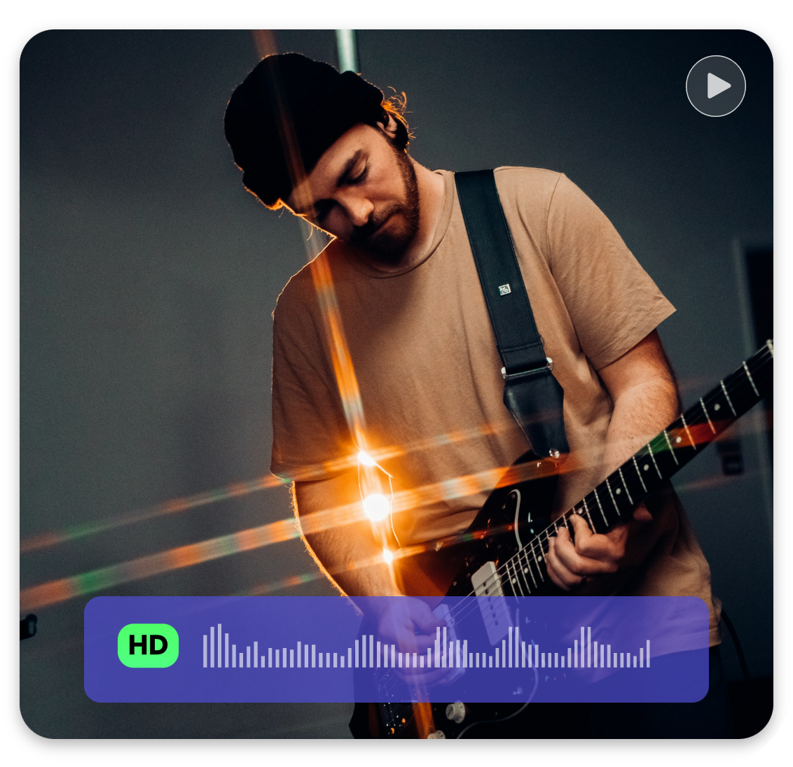 Edit your audio file with high quality