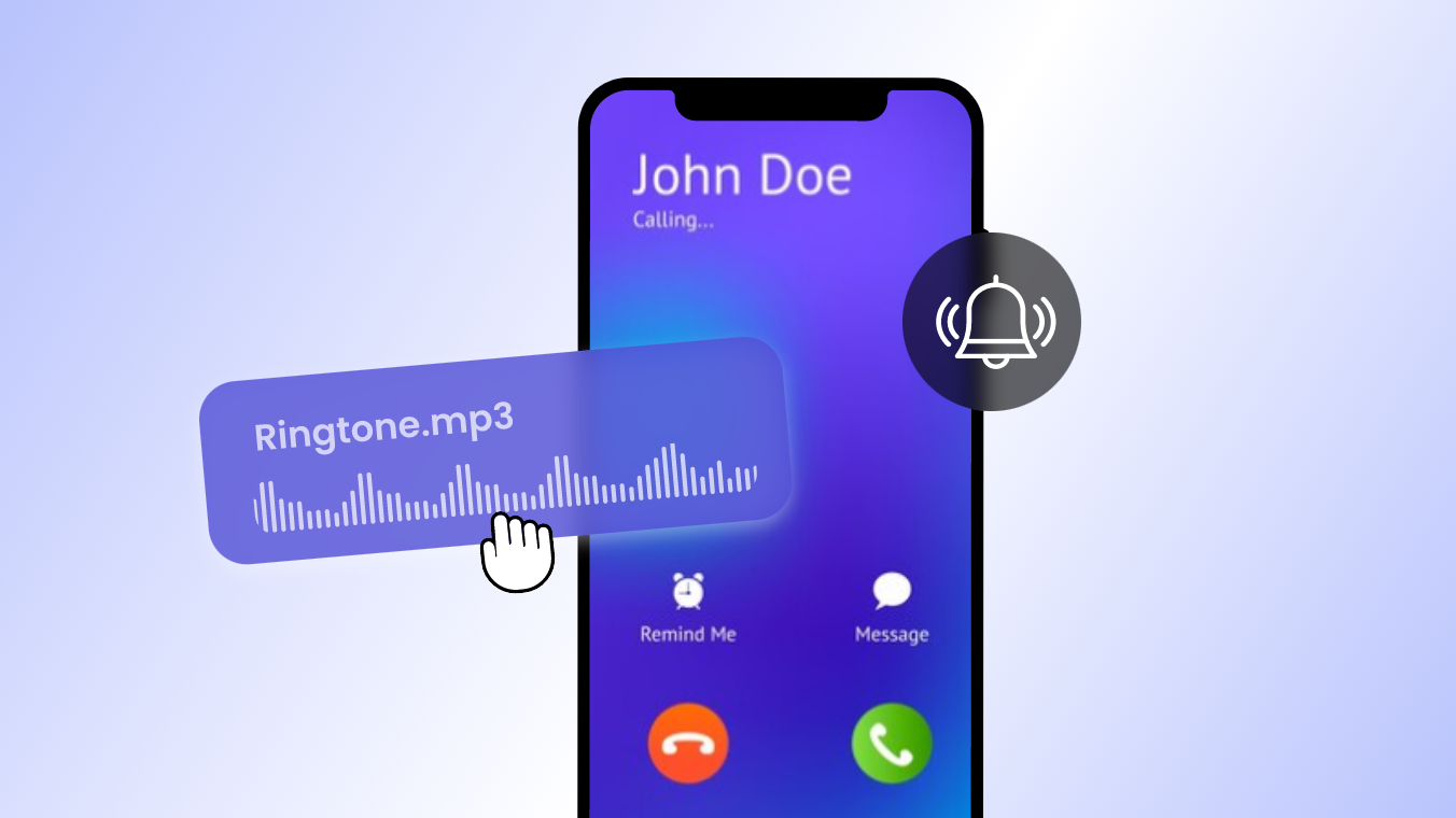 Edit your audio to make a ringtone
