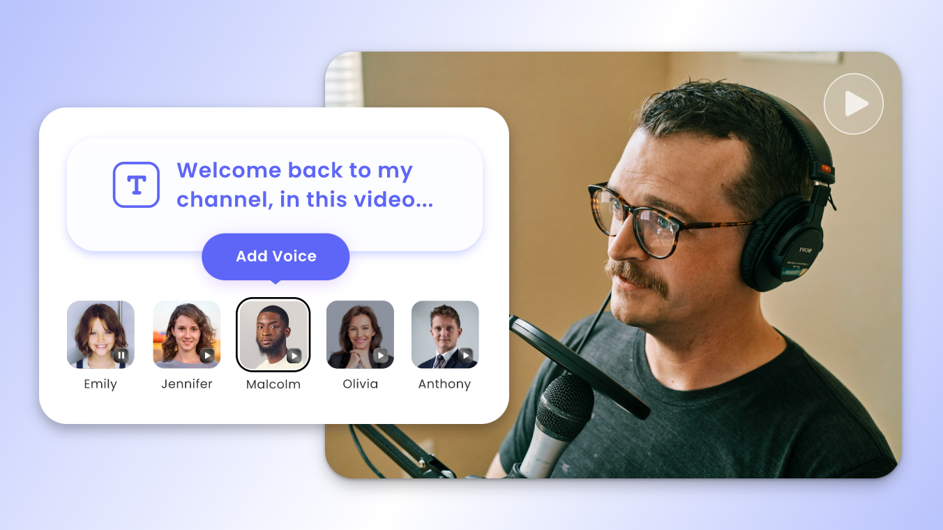 Edit your audio to make voiceover