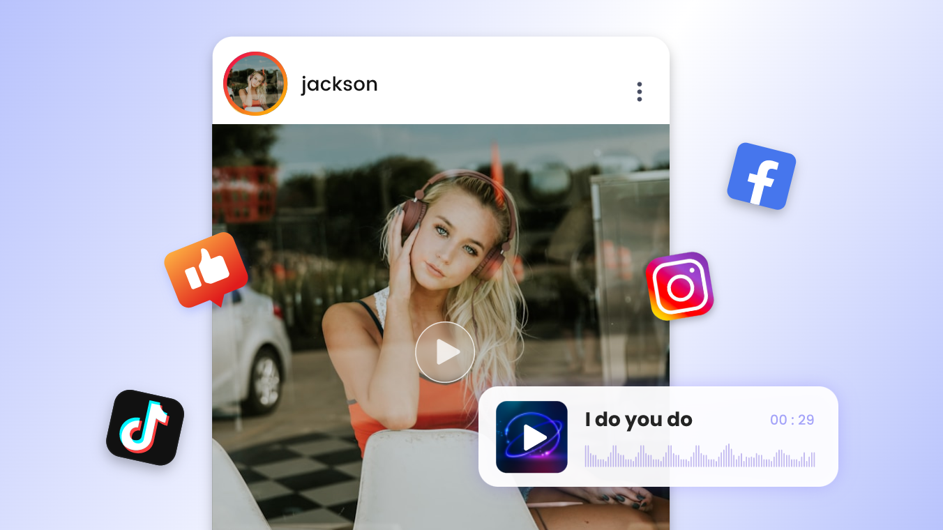Edit your audio to post on social media
