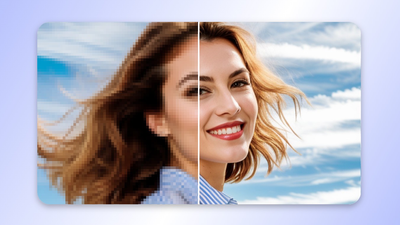 Enhance human portraits