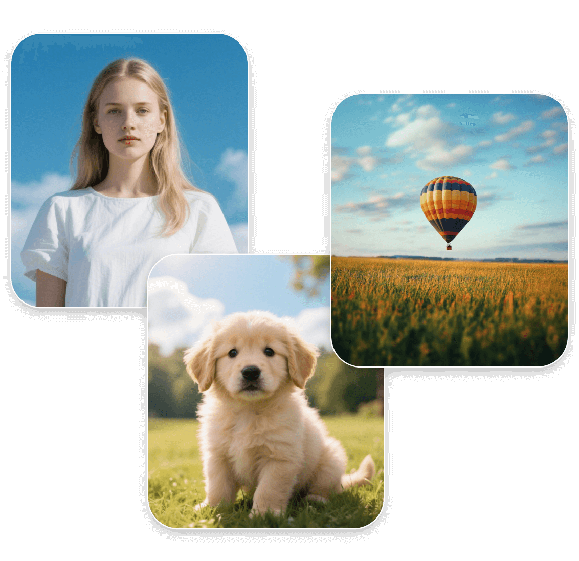 Insira texto para gerar humanos e objetos realistas com o gerador de imagens de IA realista Clipfly