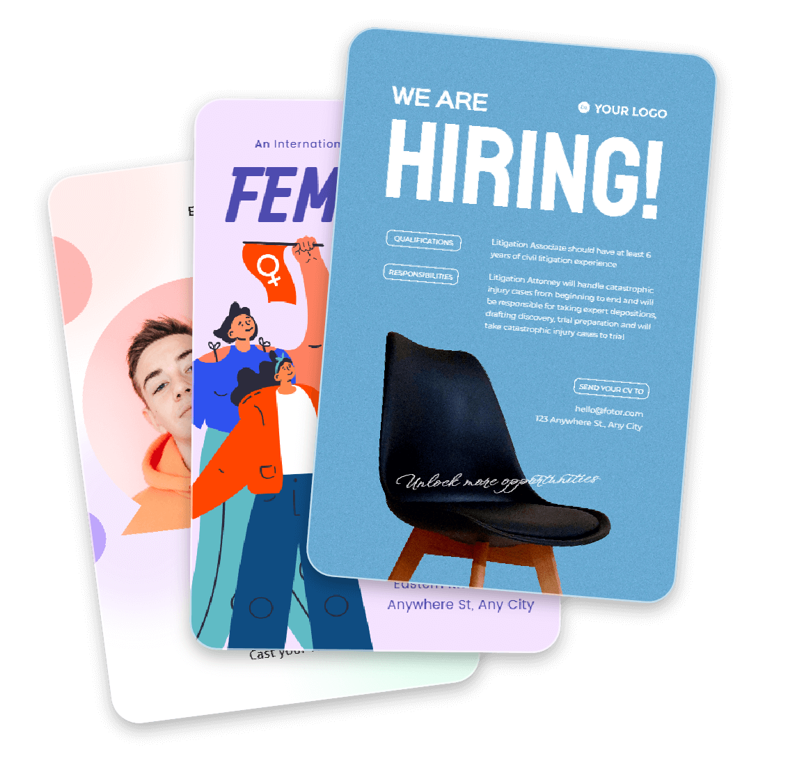 Gempix 2 ai image generator designs poster with readable text