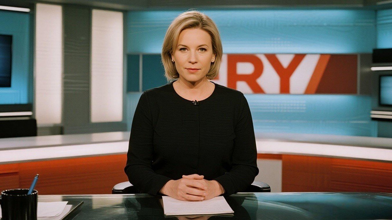 Generate AI news with a female anchor