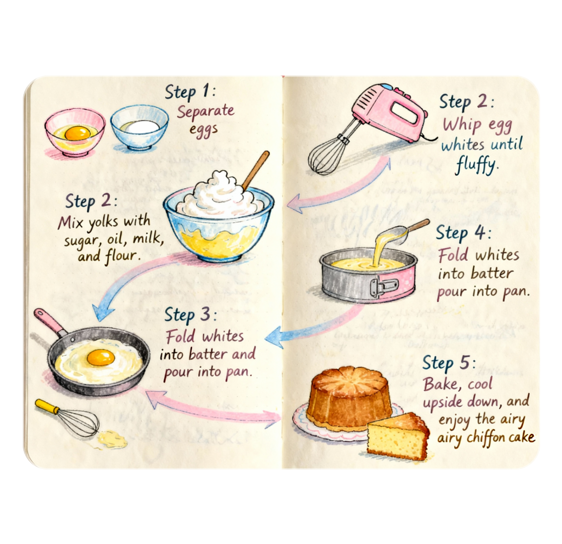 Generate a recipe from text and uploaded images