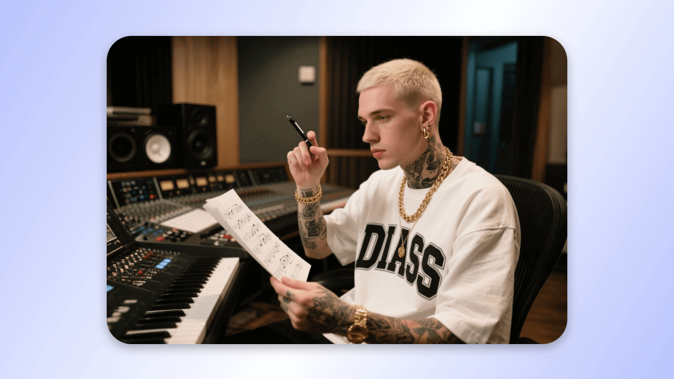 Generate diss tracks for flow and beat training