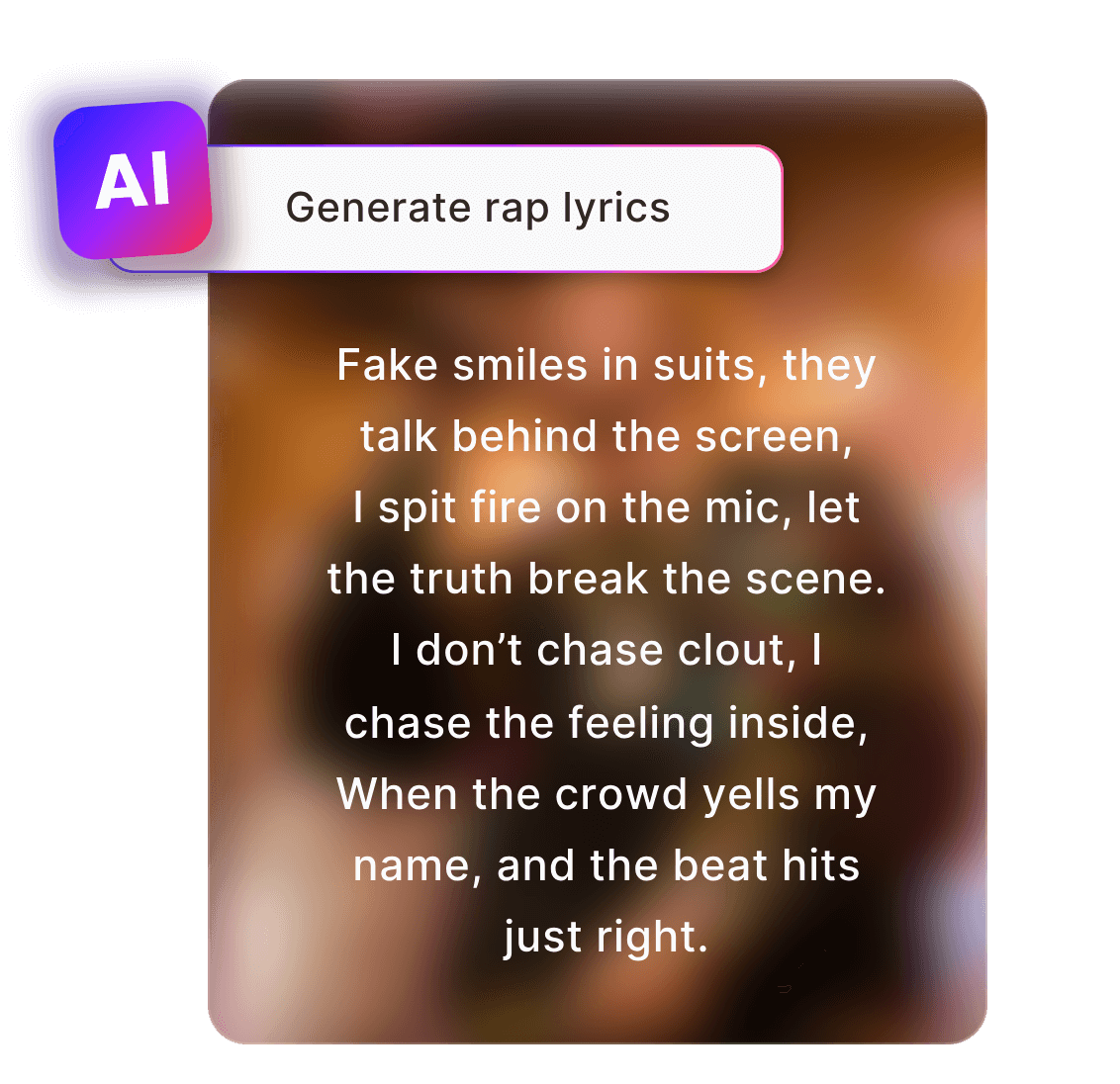 Generate freestyle song lyrics with ai