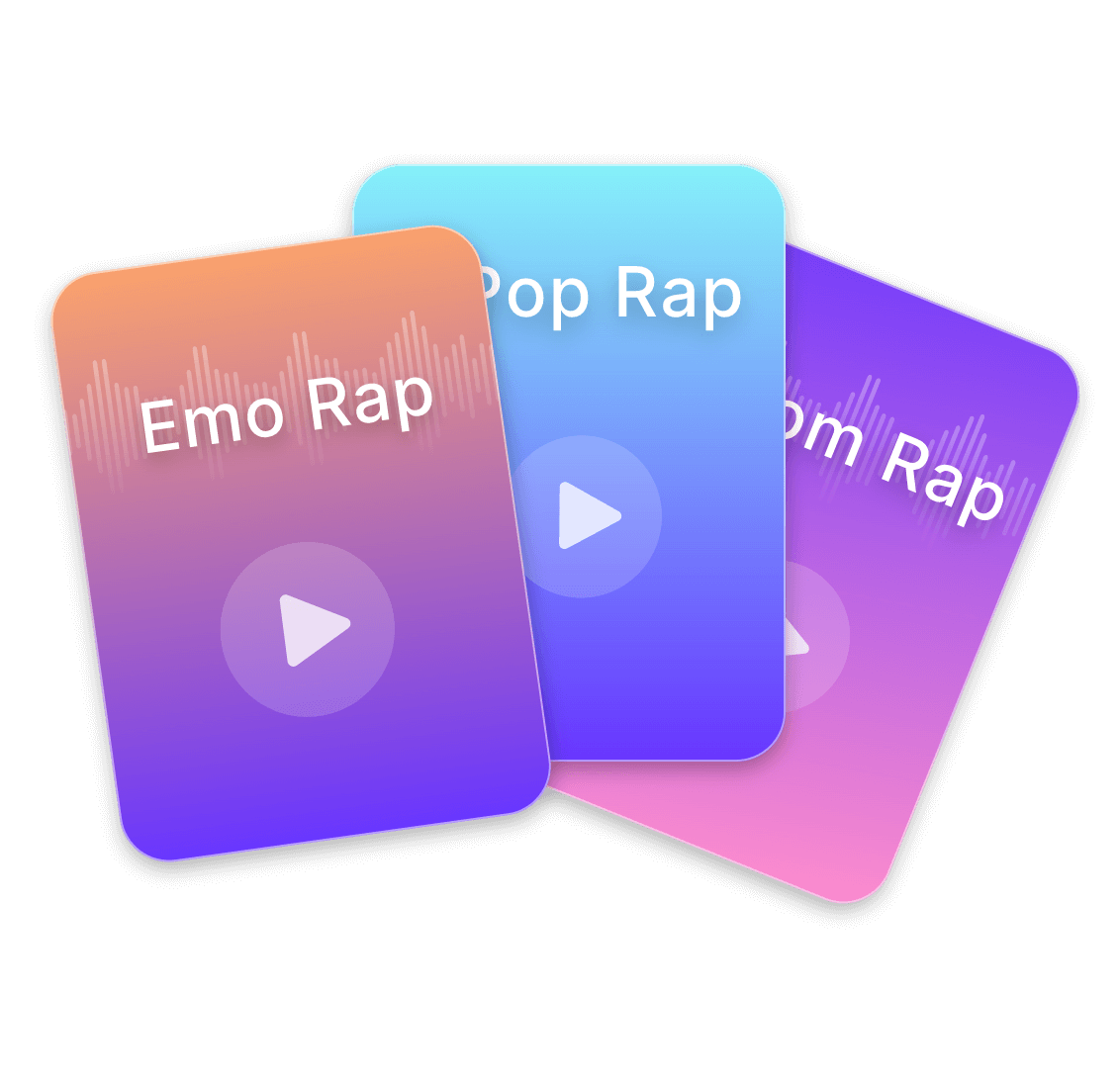 Erzeugen Sie mit dem KI-Rap-Generator mehrere Rap-Genres und -Stile