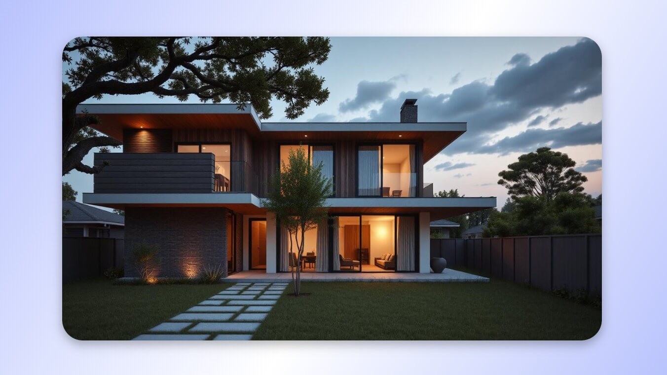 Gere imóveis profissionais e realistas com IA