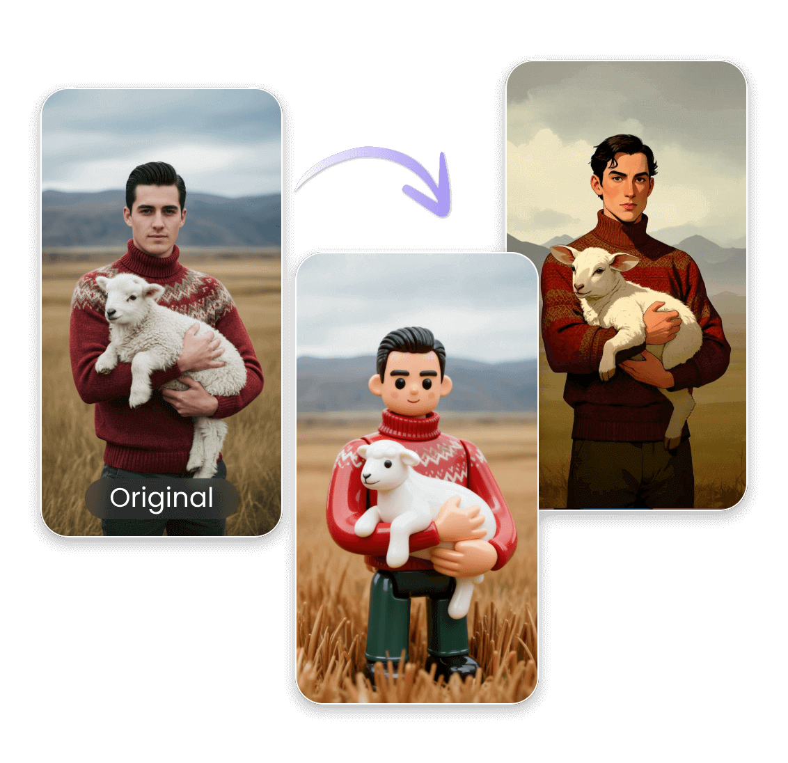 Generate wallpapers in diverse styles