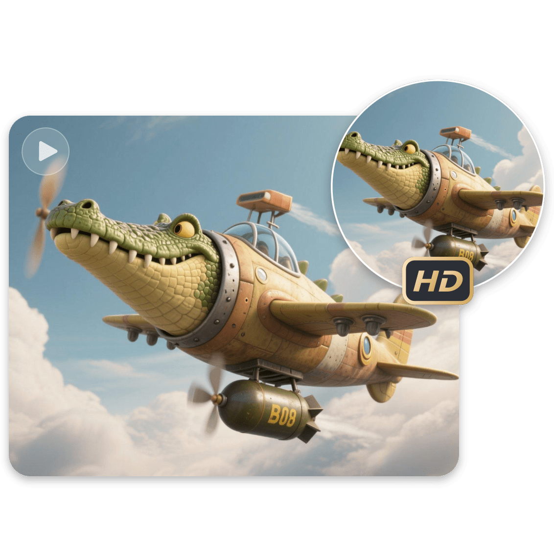 高画質&ウォーターマークなしでダウンロード可能