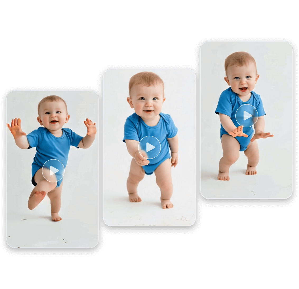 生成自然擬真的男寶寶跳舞影片，完整保留臉部特徵