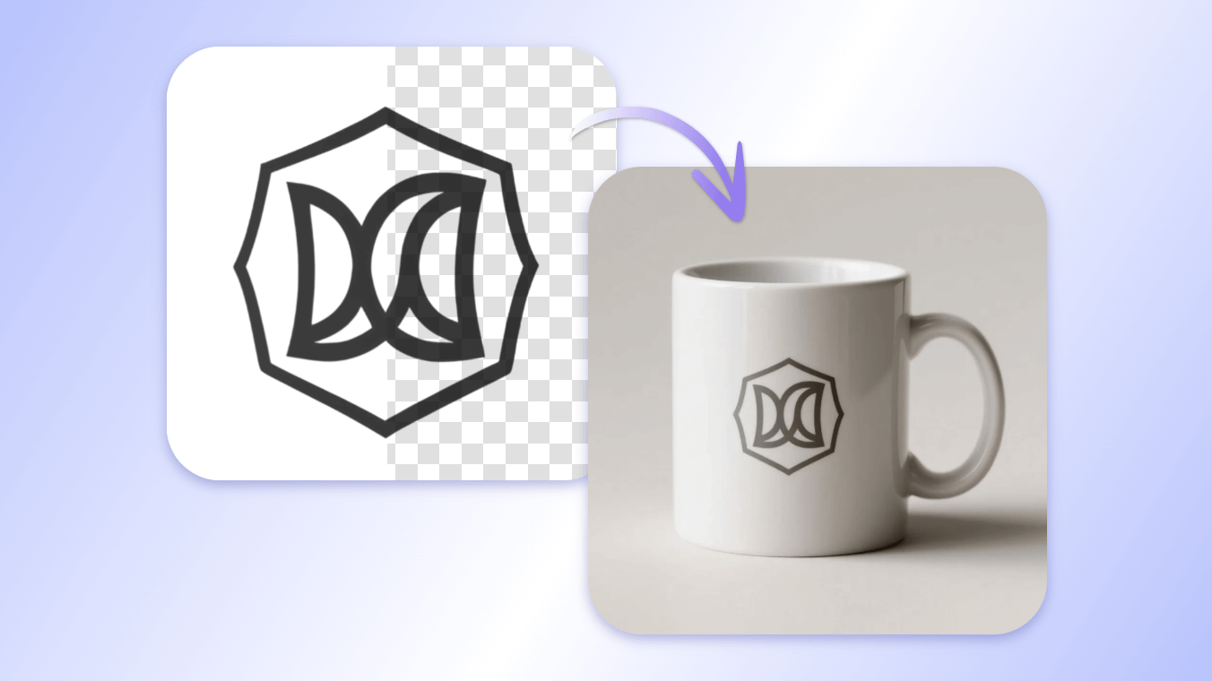 Get transparent logo files for merch packaging
