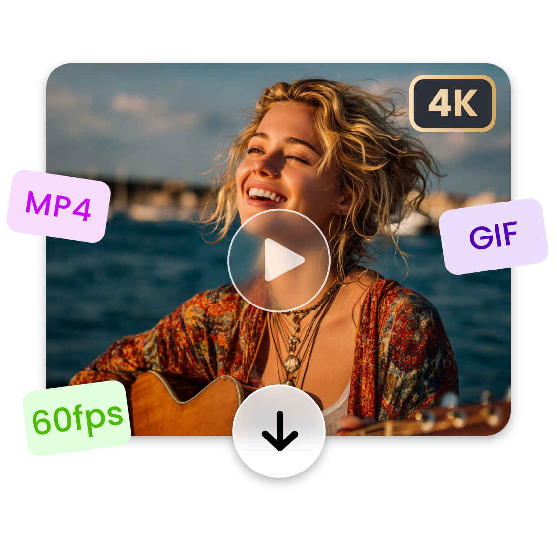 Hd export and multiple format choices