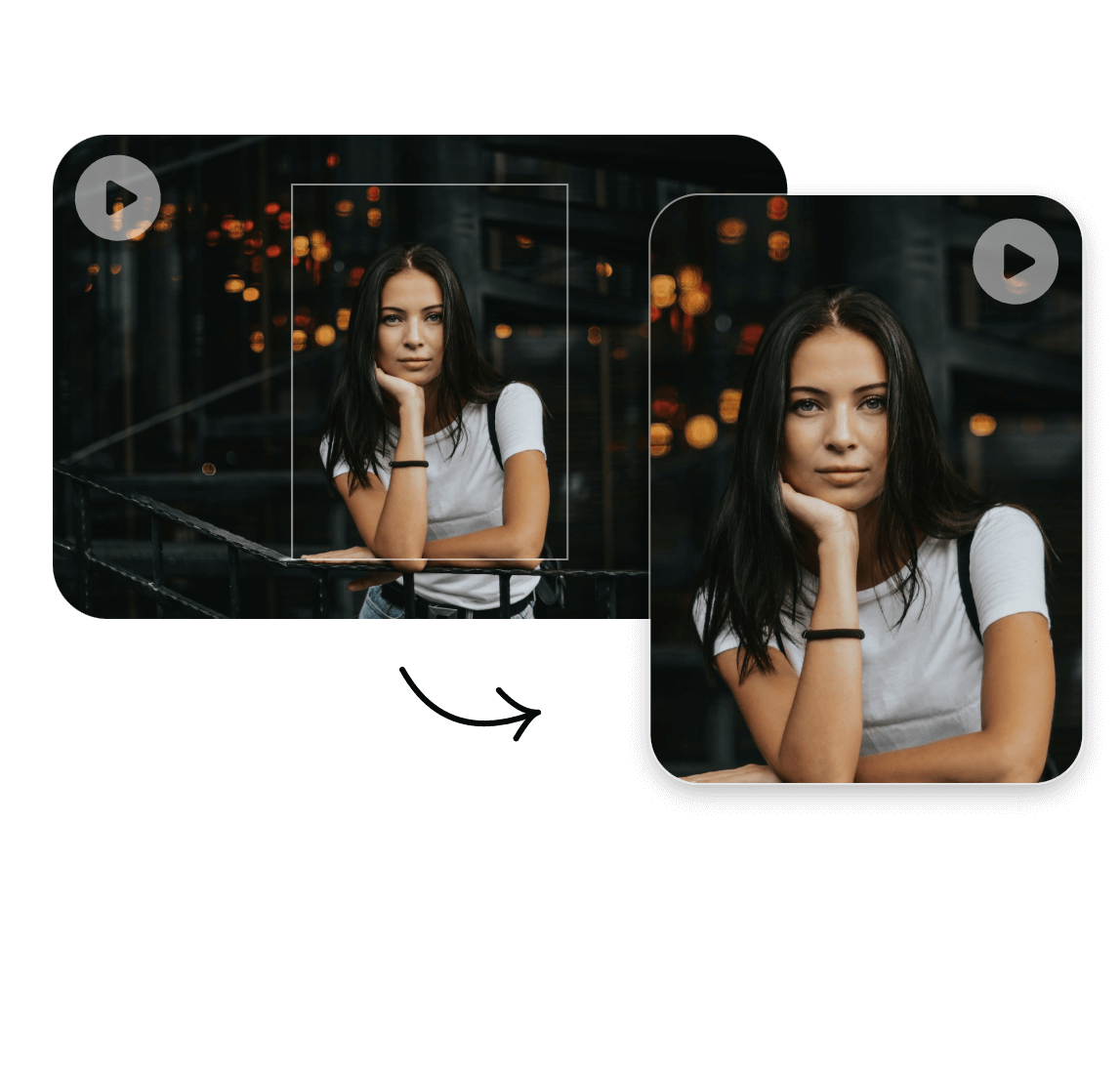 Highlight your wanted part a girl starring at you