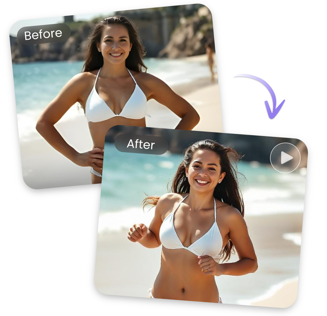 Erstellen Sie sofort ein Foto für ein AI-Jiggle-Dance-Video