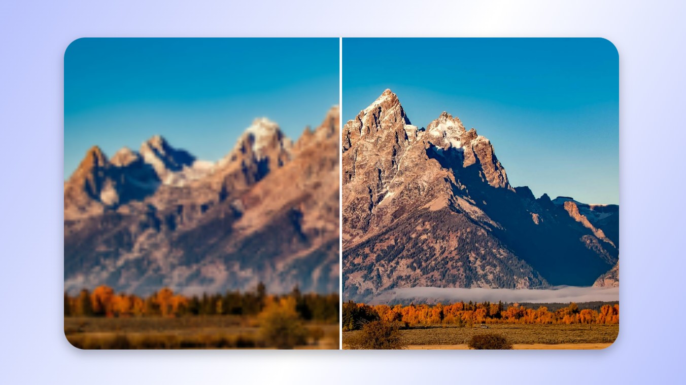 Improve photography resolution