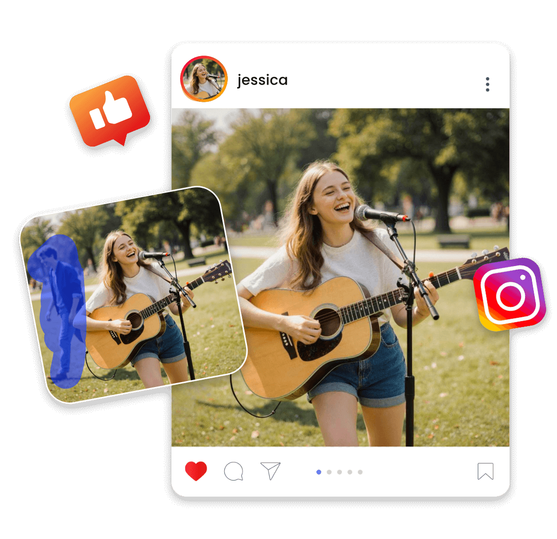 Improve social media engagement and aesthetics