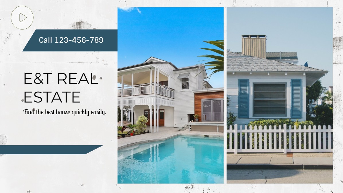 Make a business video collage with Clipfly video collage maker