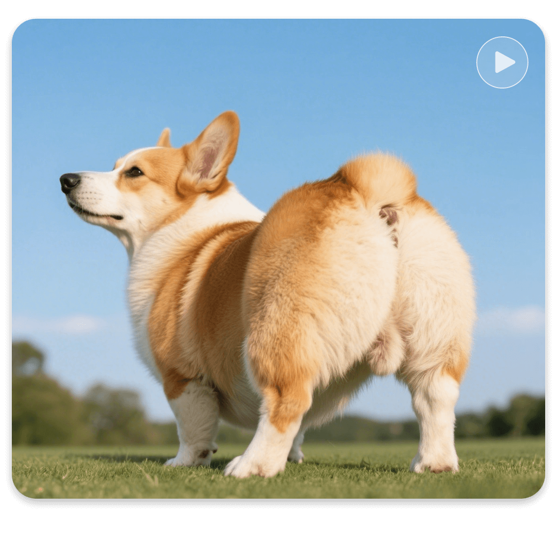 Faça um cão corgi de estimação rebolar usando um gerador de rebolado de IA