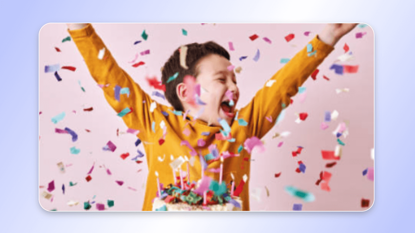 Make ai effect for birthday celebration