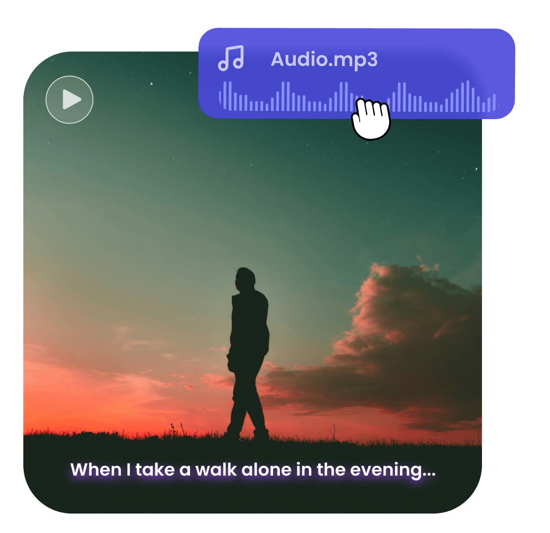Aprimore seu vídeo gerado por ia com plano de fundo e outros elementos no clipfly
