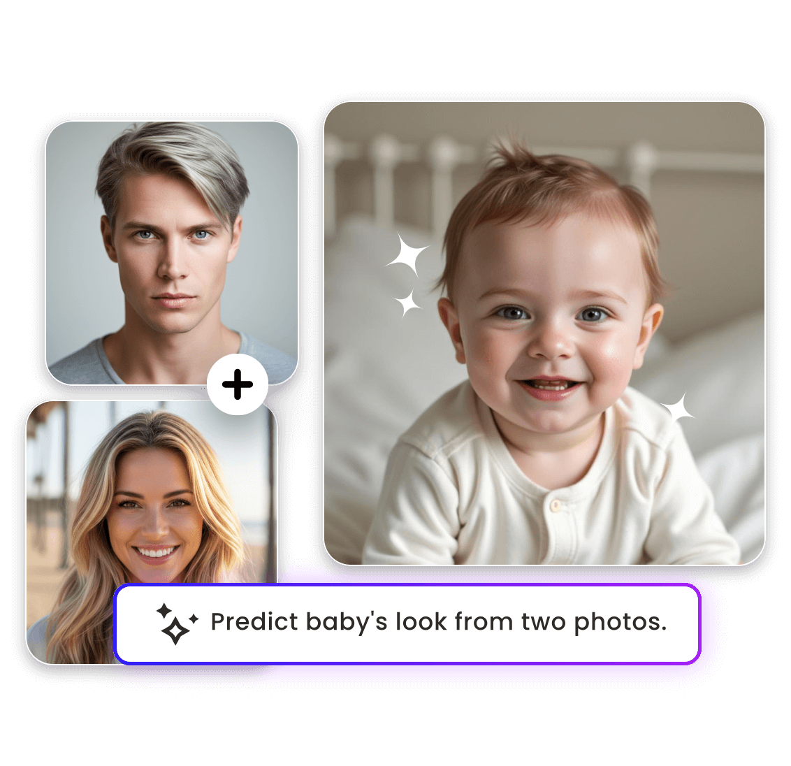 Morph a couple s faces to see how their future bady looks