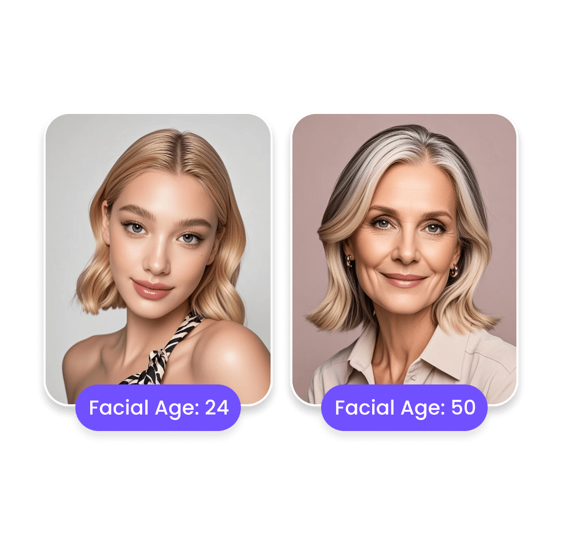 Optional age estimation from facial features