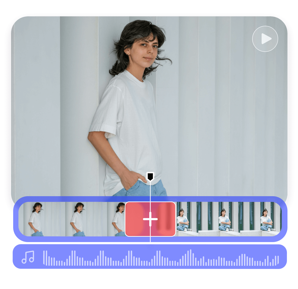 Personalize your ai tiktok videos in video editor with tools like merger and background music