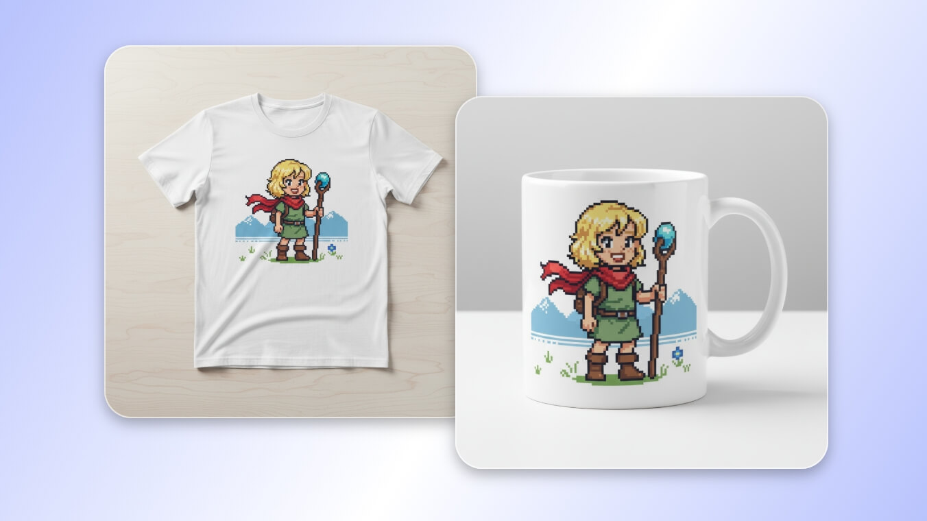 ピクセルアート商業デザイン活用事例