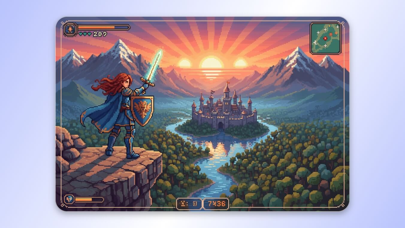 ピクセルアートゲーム素材制作効率化