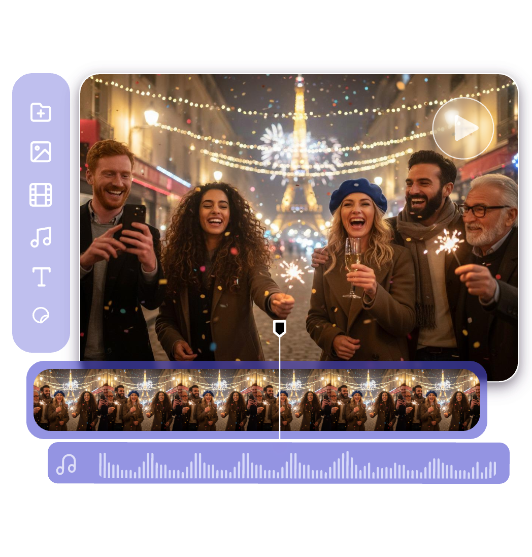 Profiter de fonction montage video puissant dans clipfly