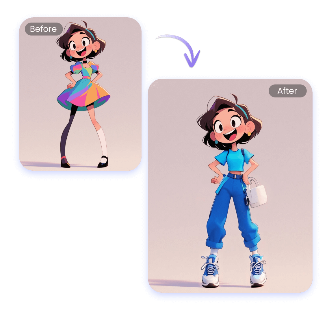 créer des tenues uniques pour des personnages