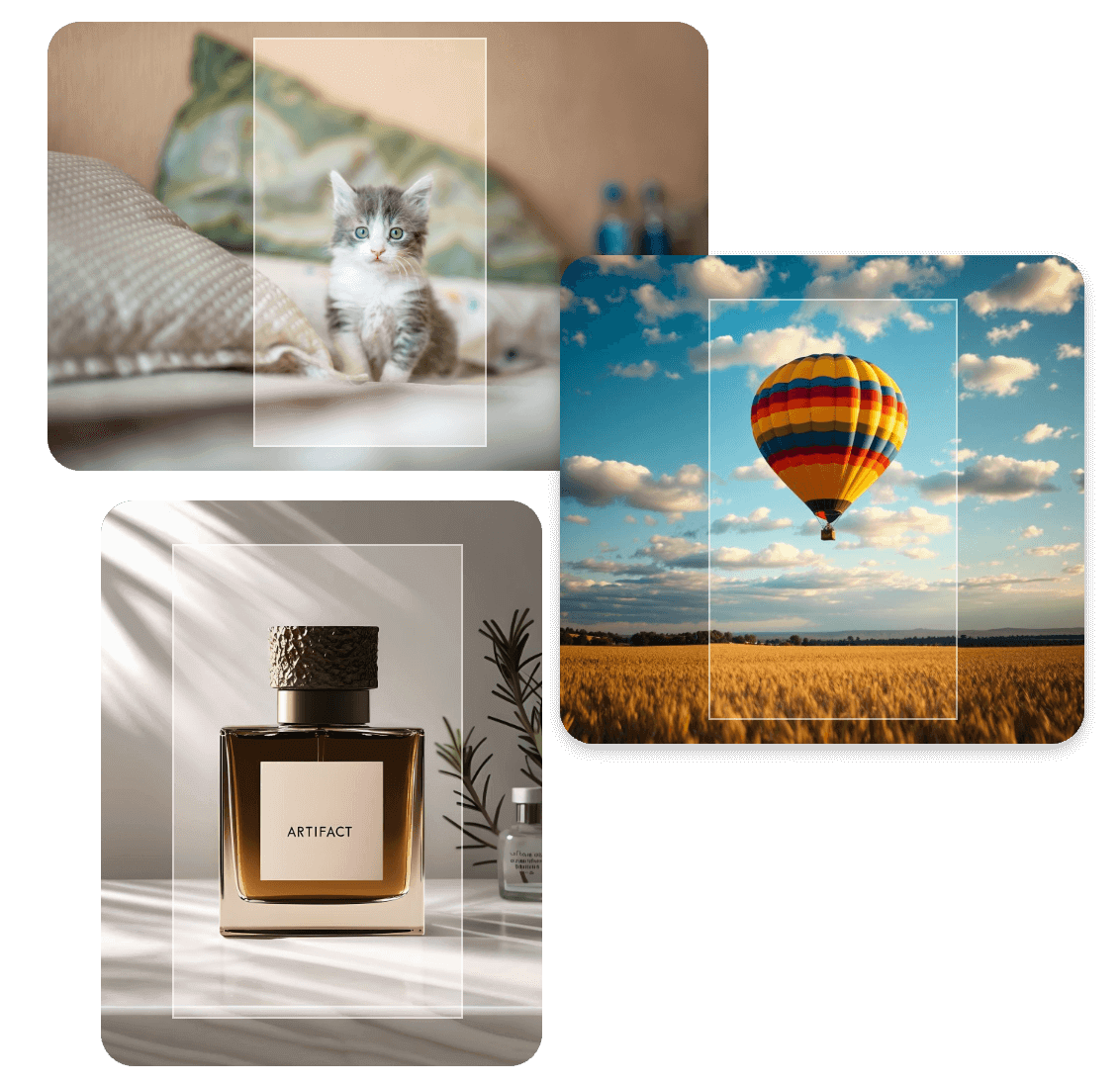 Resize three different videos for tiktok