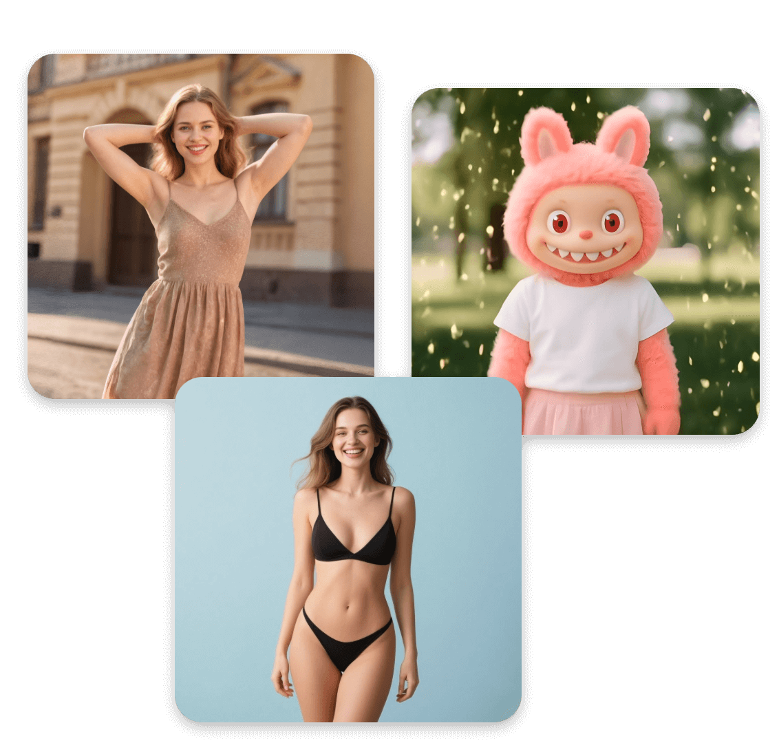 Showcase of various ai motion video features