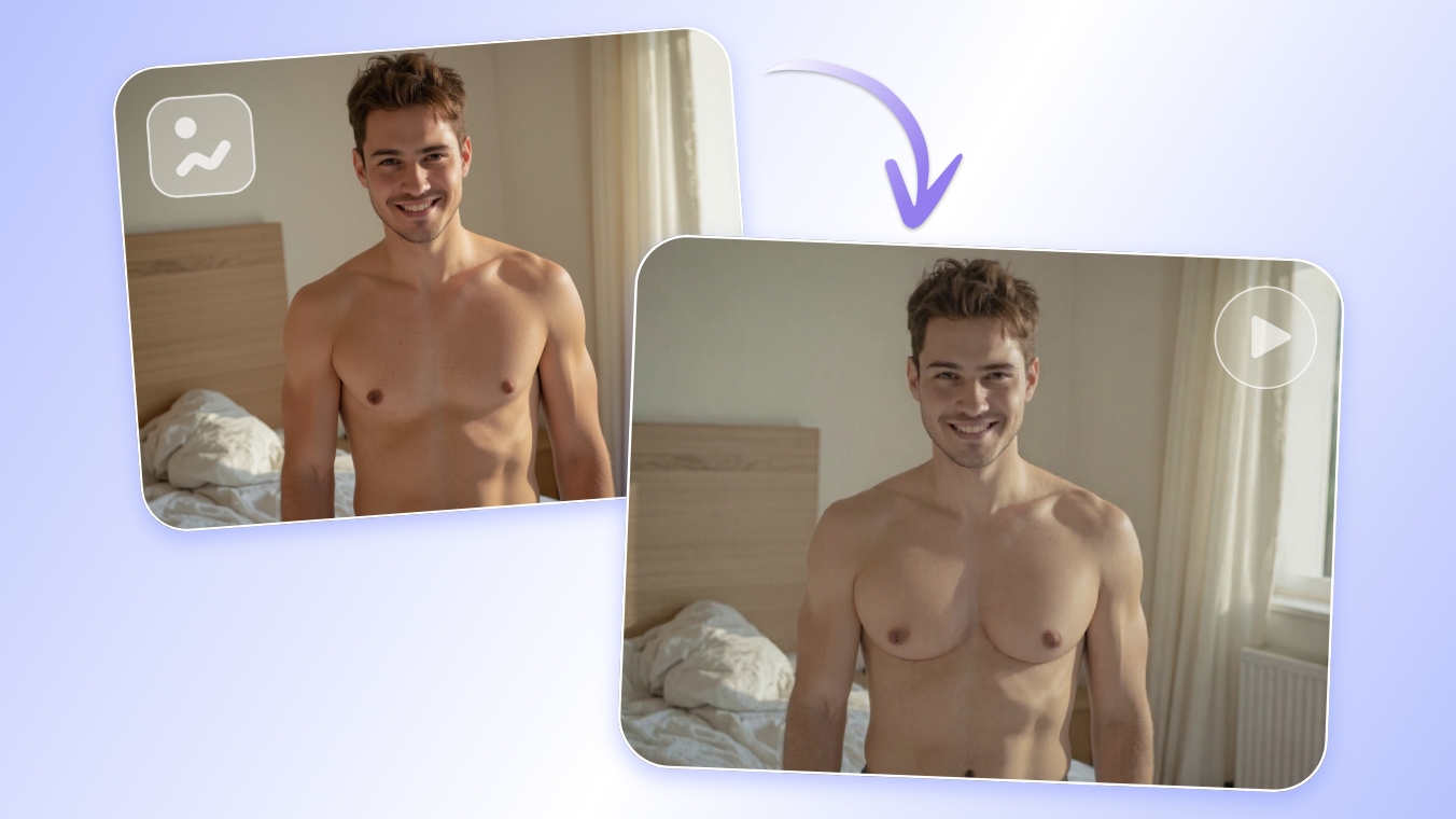 Try different body shapes featuring turning a man into big boobs