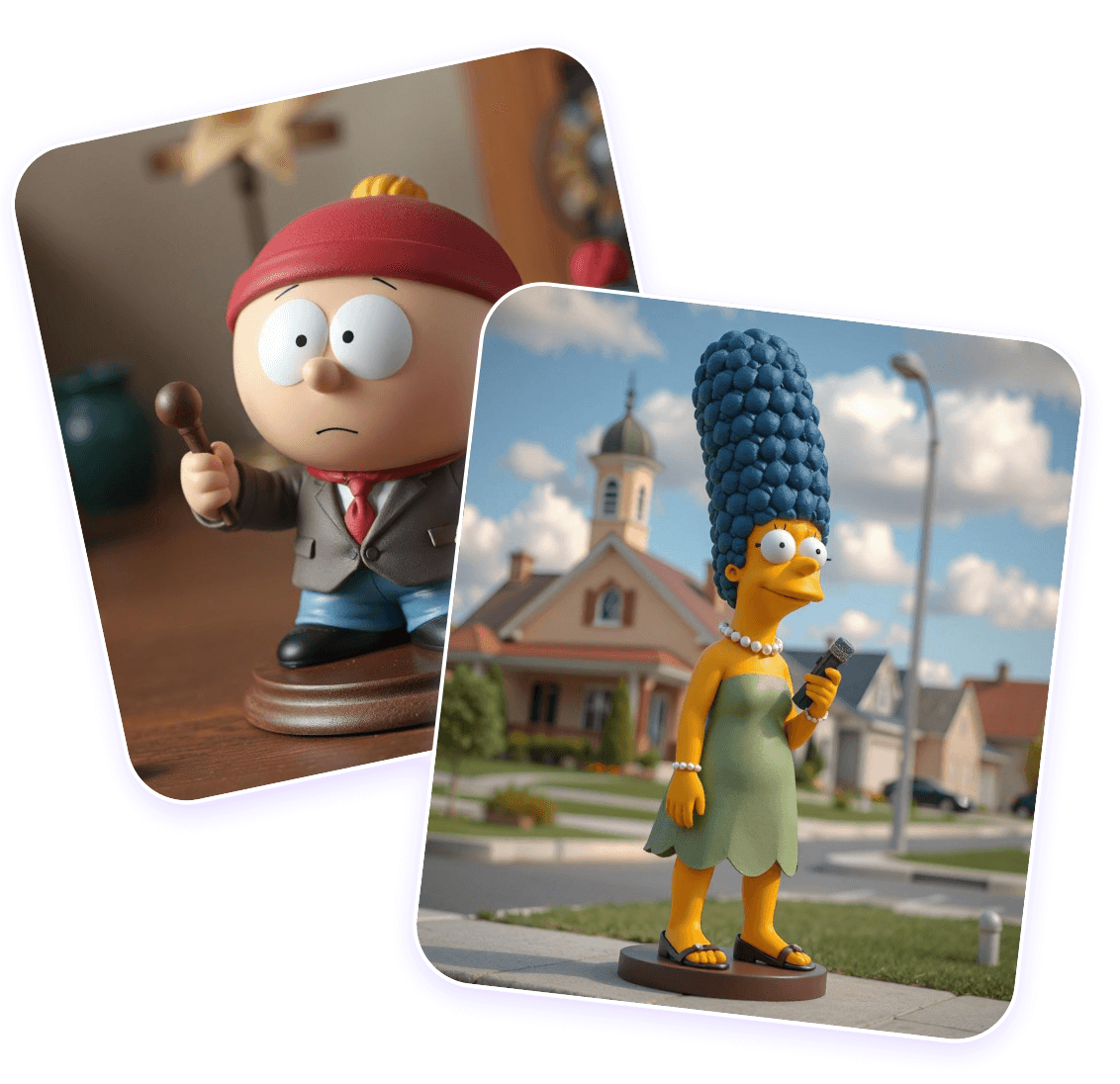 Turn your favorite cartoon charcaters to action figure with ai