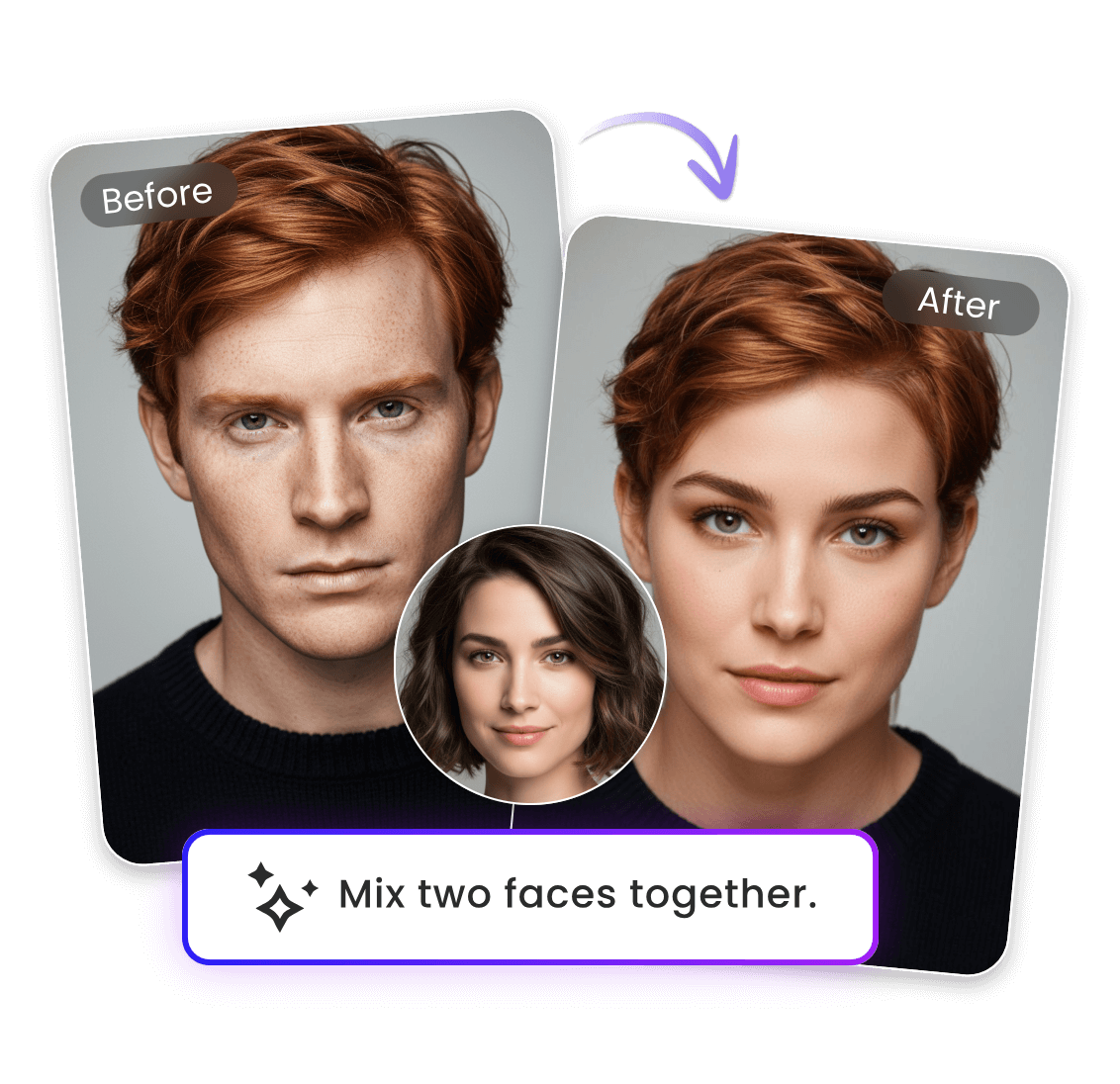 Undertake gender swap in clipfly