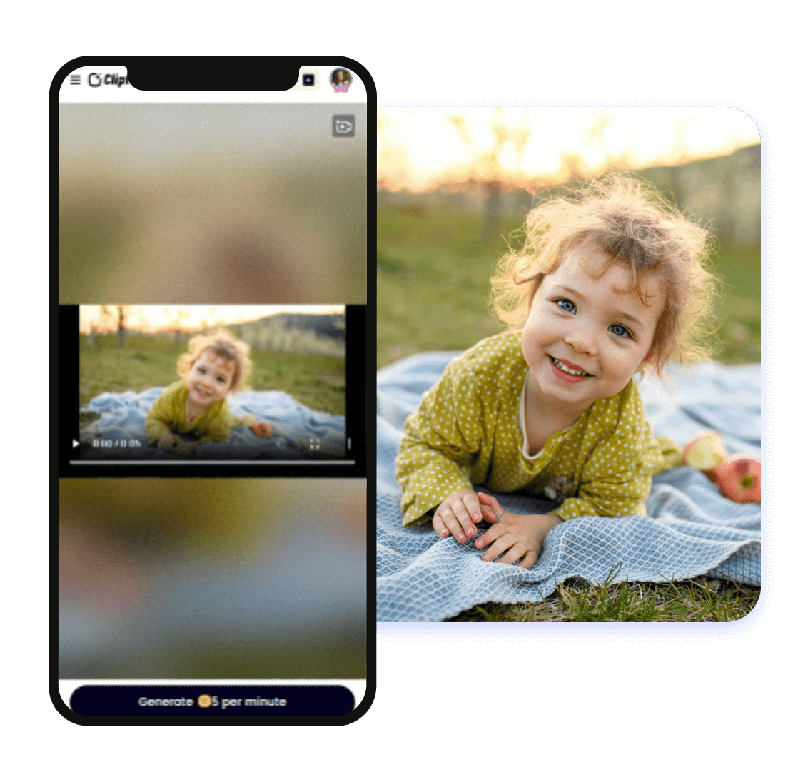 Use 4k video upscaler on the clipfly app