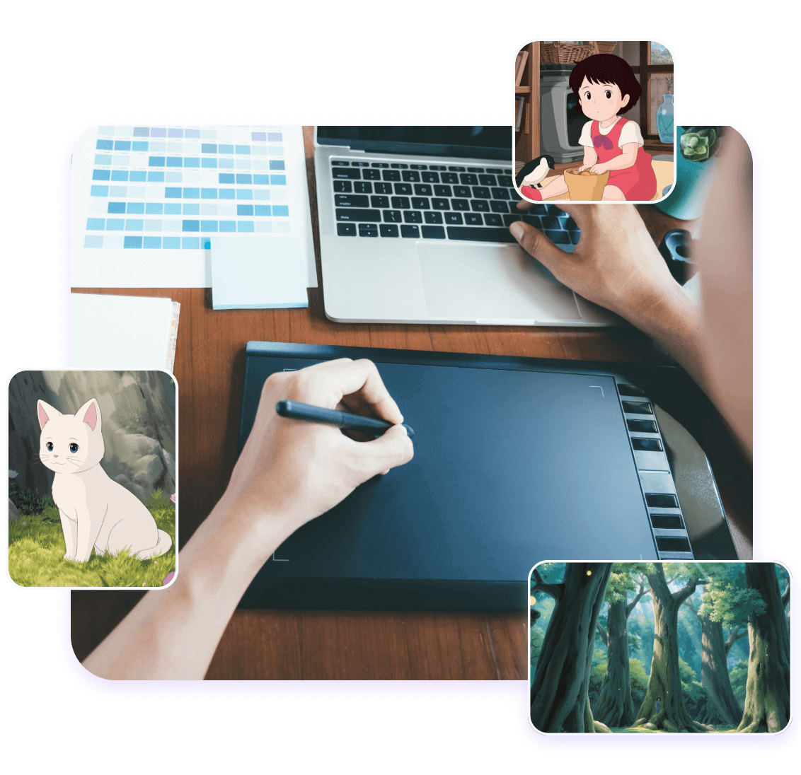 Clipfly bringt Ideen und Inspirationen für Ghibli Kunst