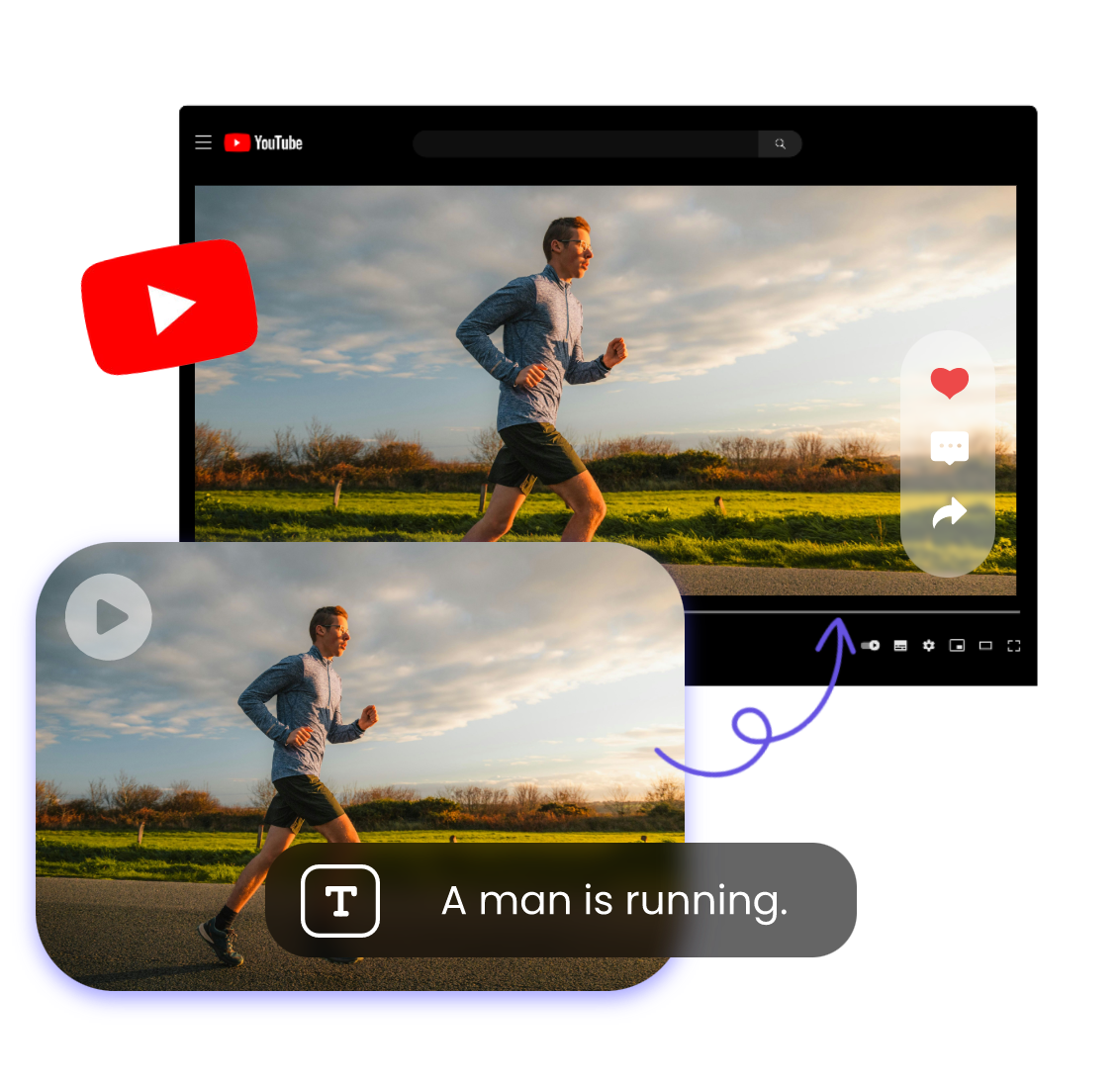 Utilize o gerador de vídeo clipfly ai para criar um quadro com ai e transformá-lo num vídeo ai para o youtube